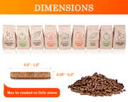 Wood pellets dimensions for smoker