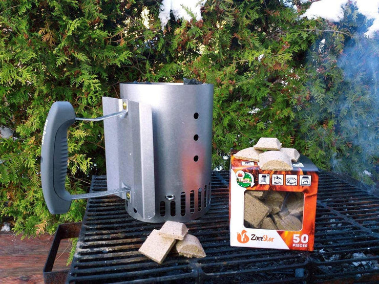 Firestarter charcoal grill